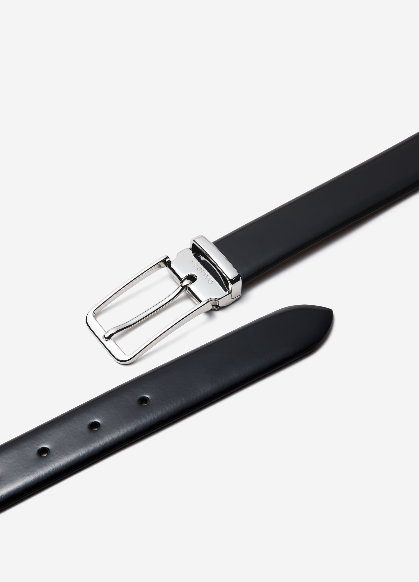 Polished Leather Belt Black