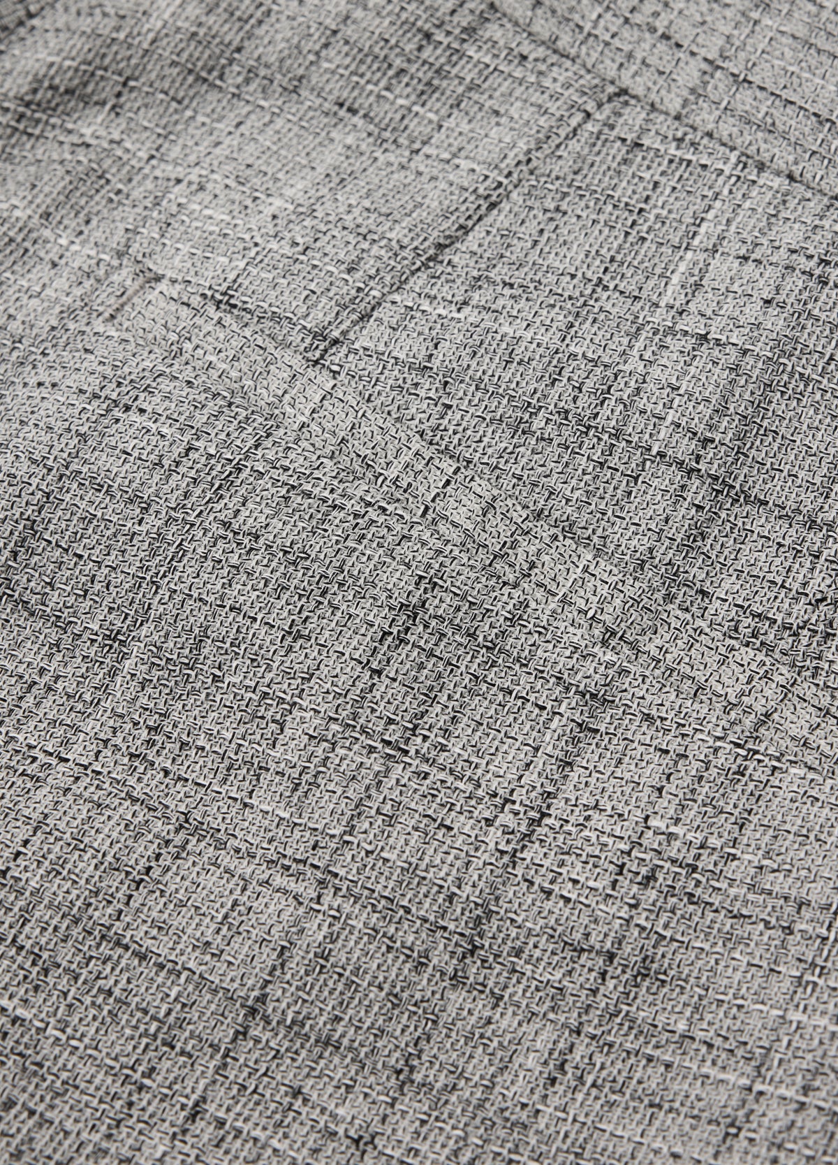 Crossweave Suit Pants Silver