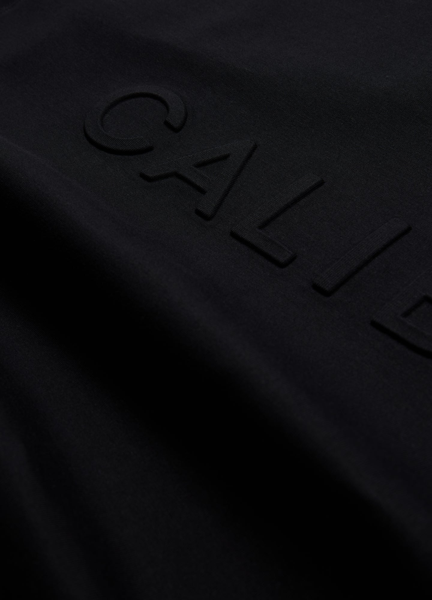 Short Sleeve Logo Sweat Black