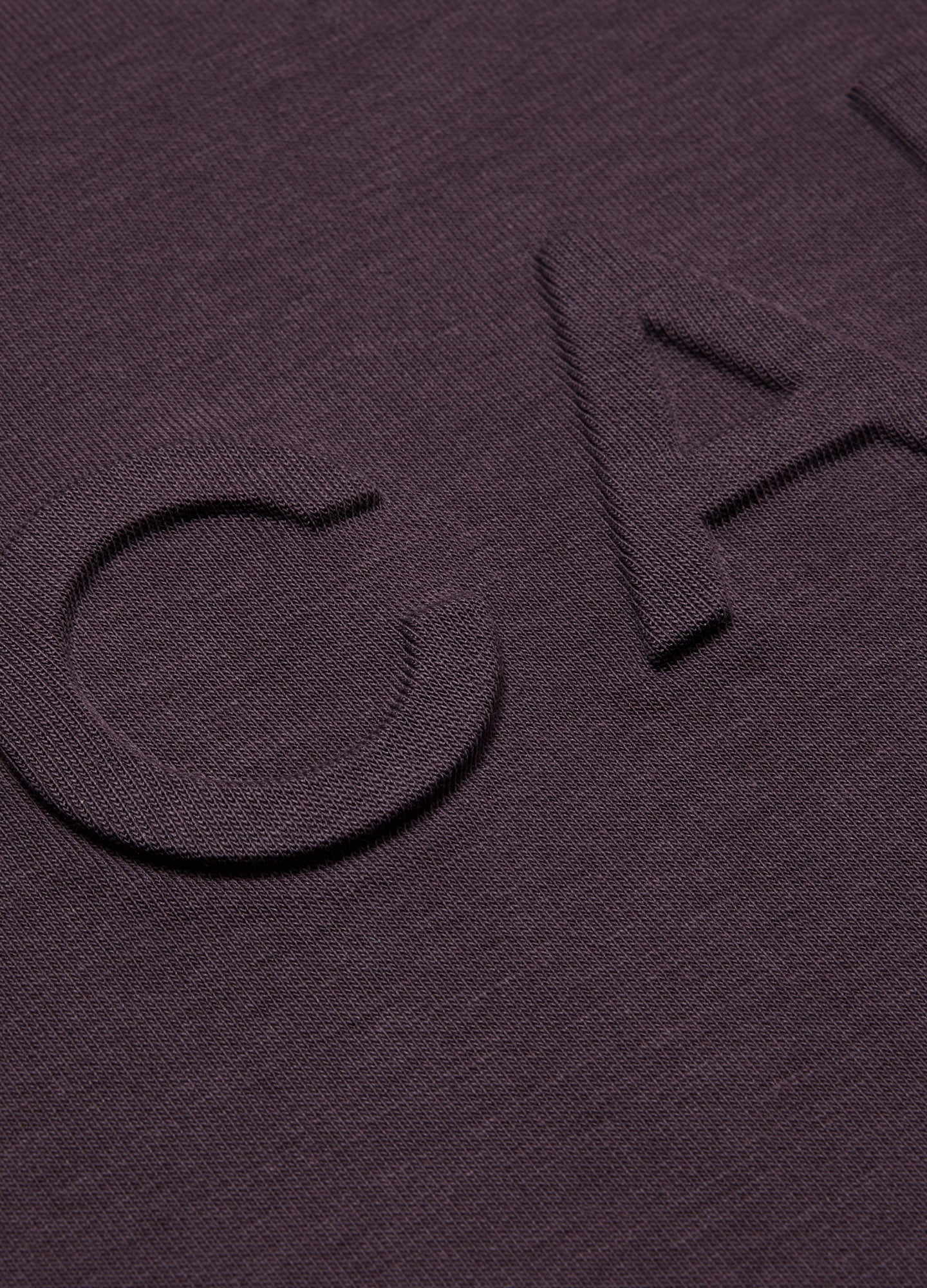 Relaxed Fit Logo Sweat T-shirt Plum