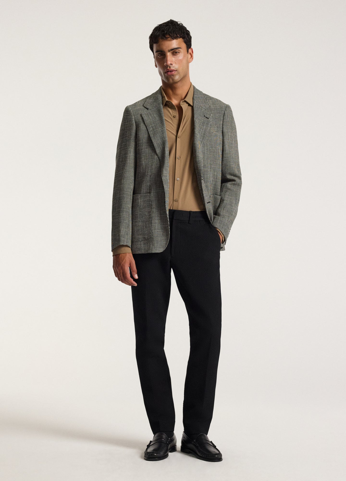 Performance Long Sleeve Shirt Camel