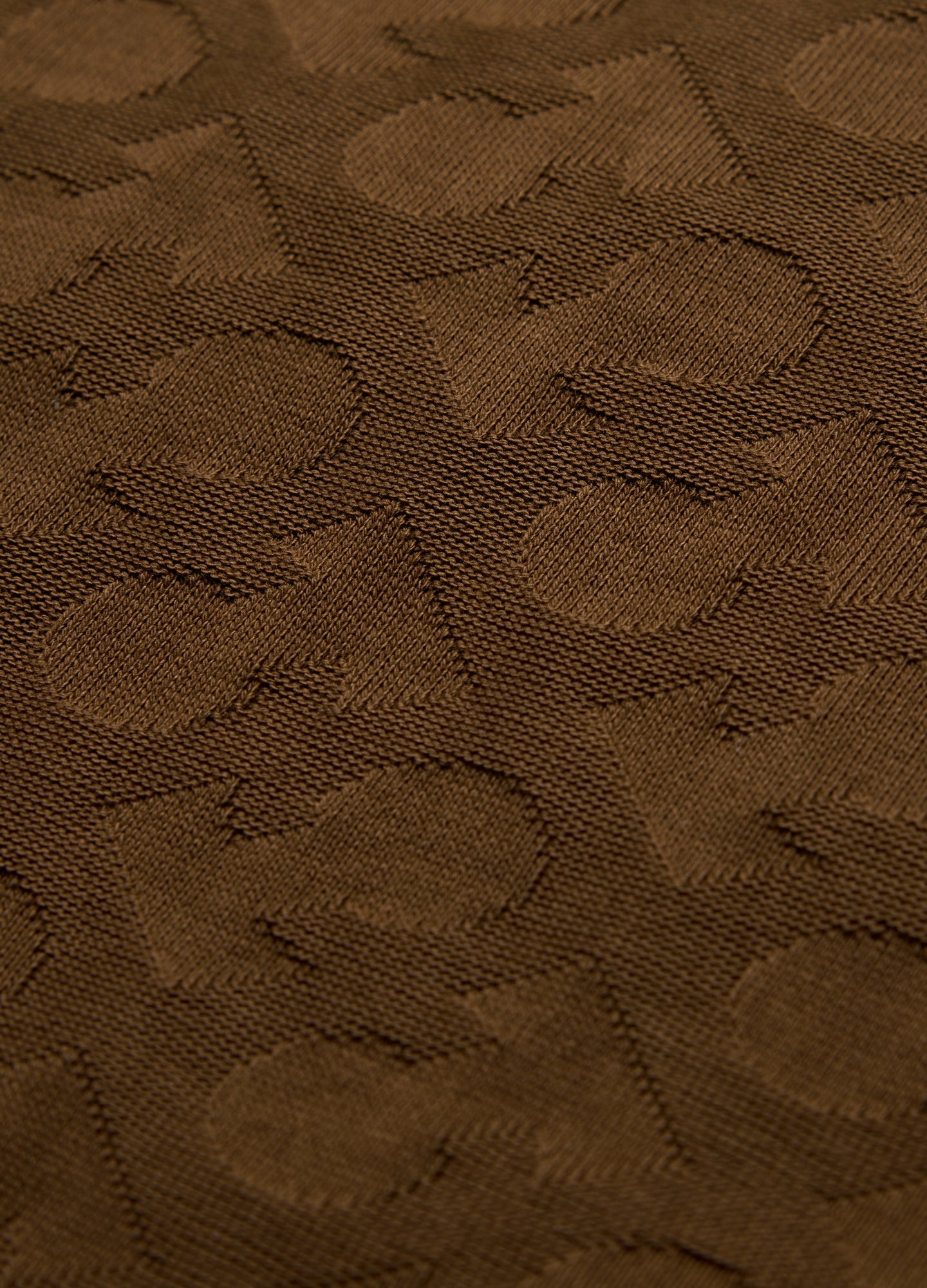 Monogram Jacquard T-shirt Toffee