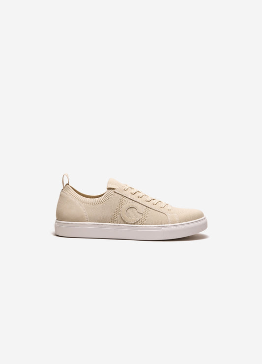 Knit Monogram Sneaker Sand
