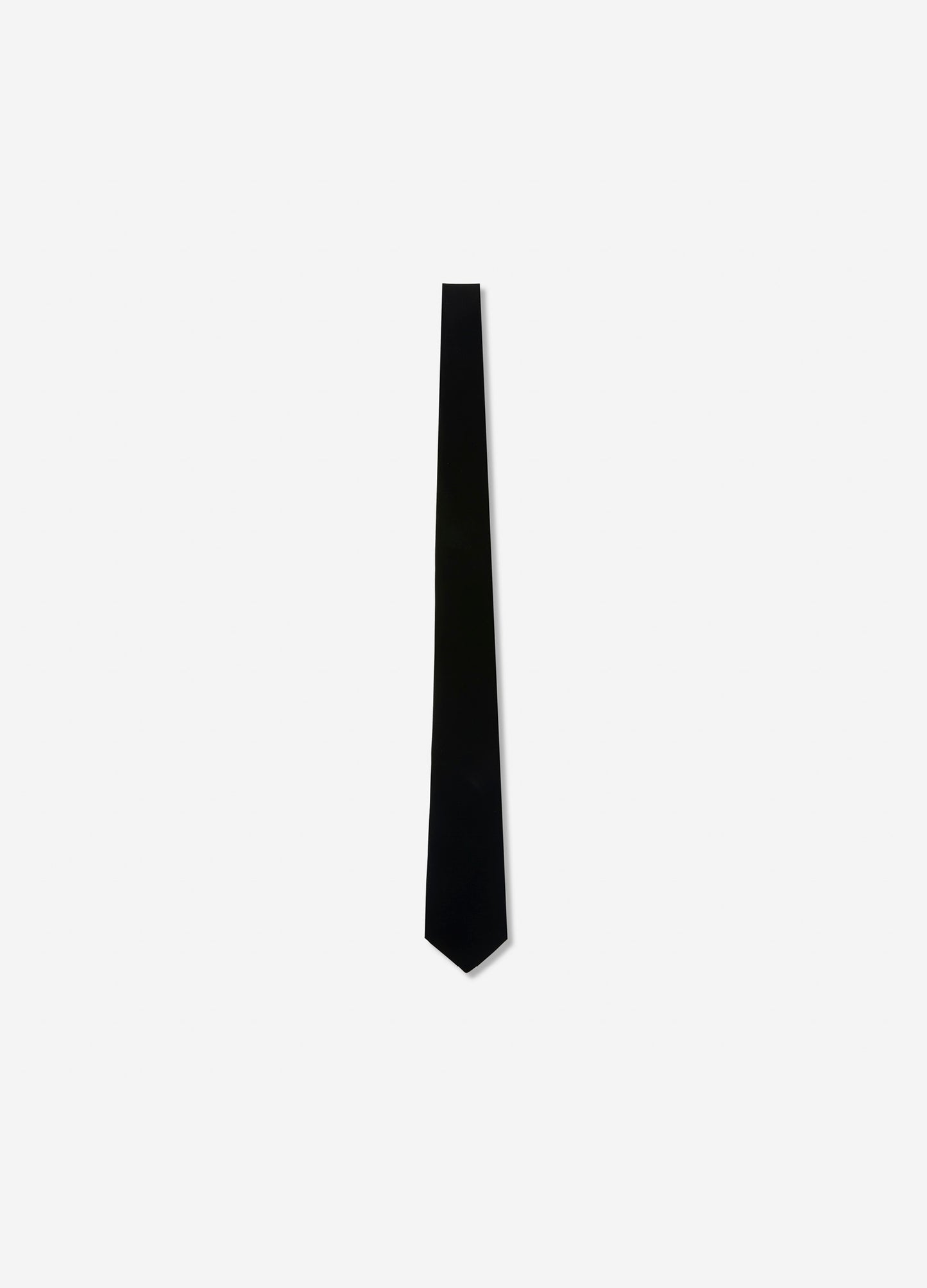 Velvet Regular Tie Black Black