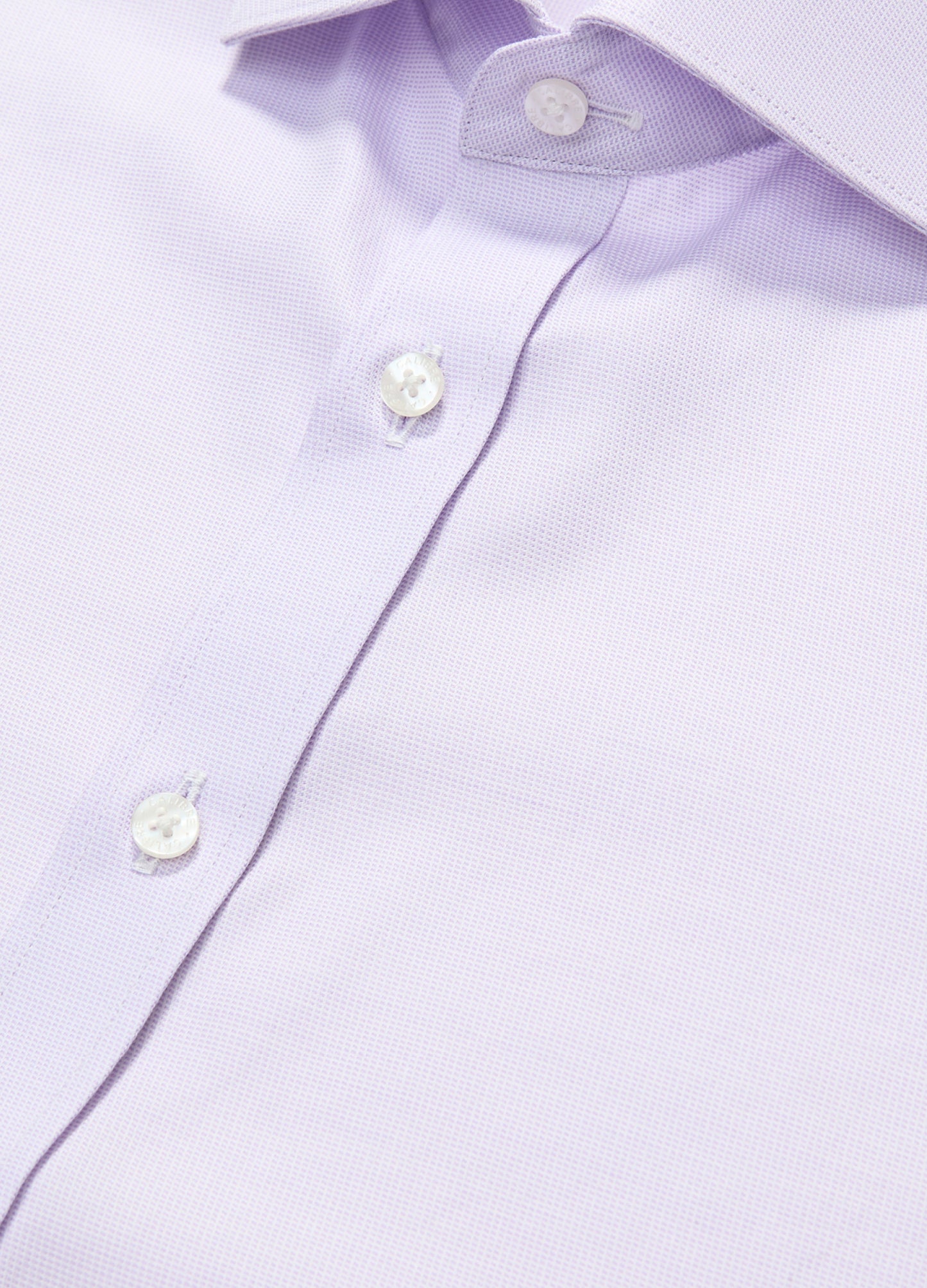 Tailored Fit Micro Dobby Shirt Lilac