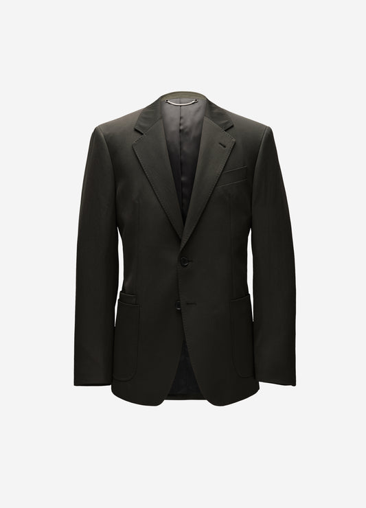 Tech Wool Blazer Dark Green