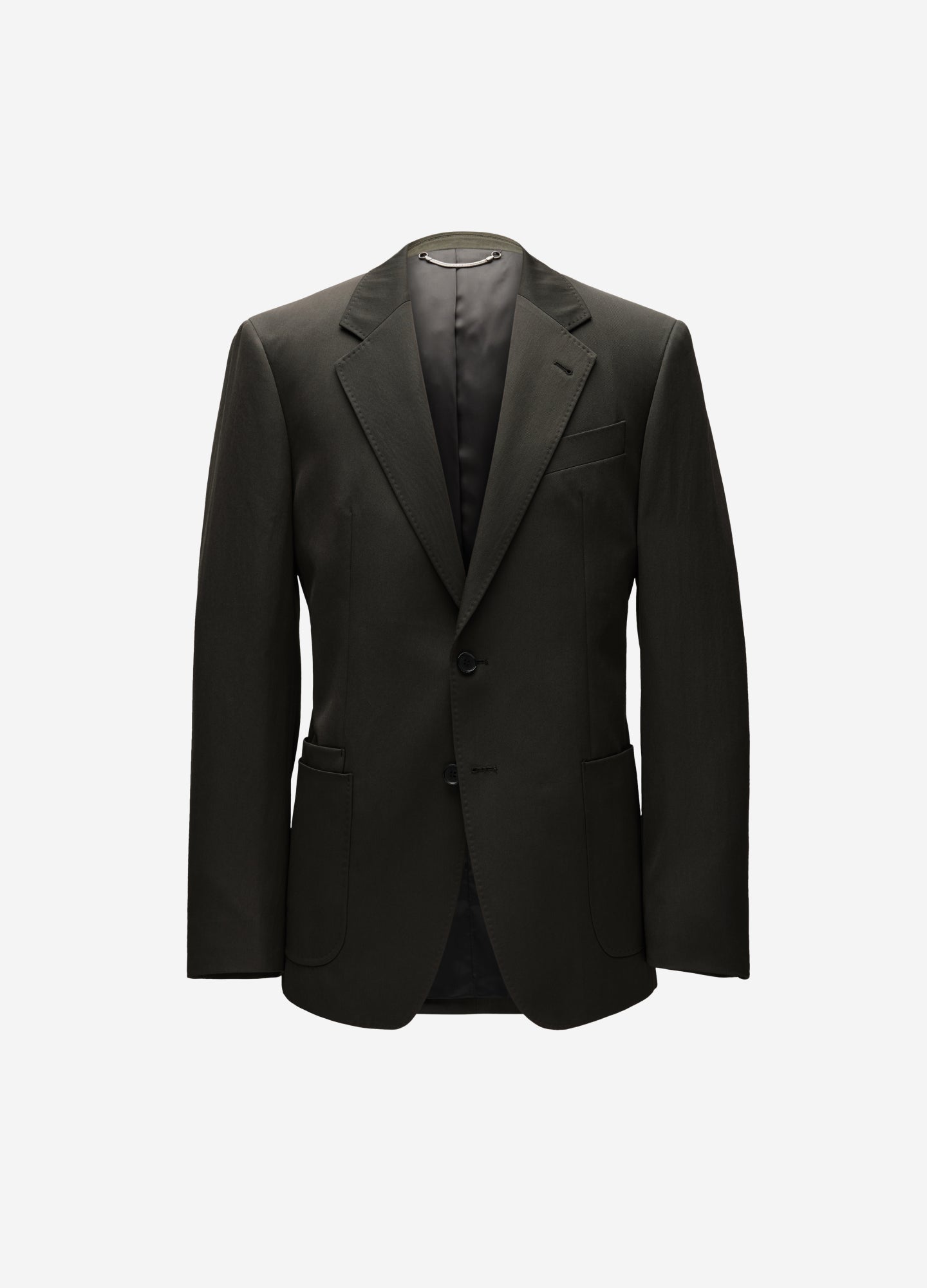 Tech Wool Blazer Dark Green
