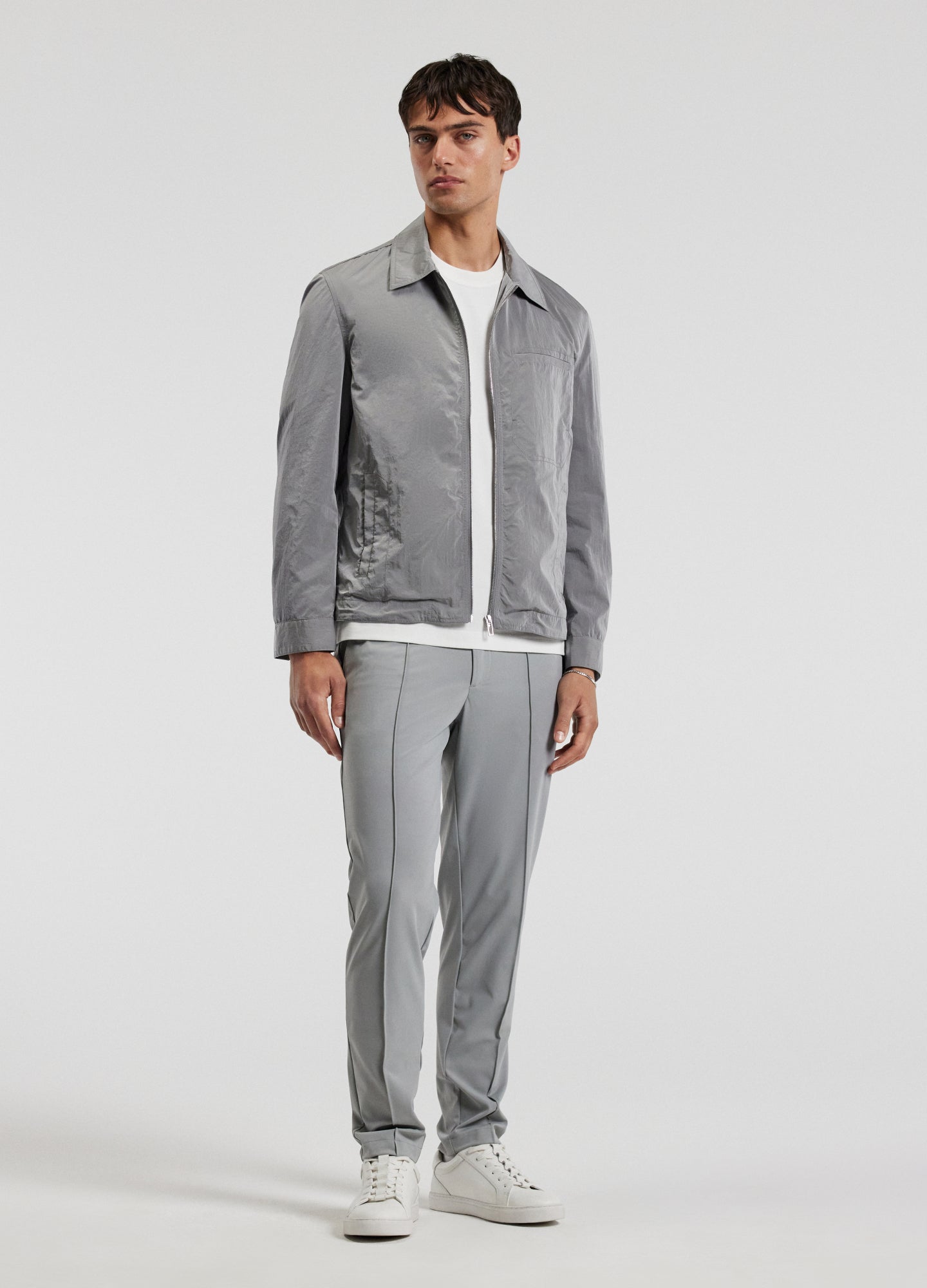 Technical Jacket Silver