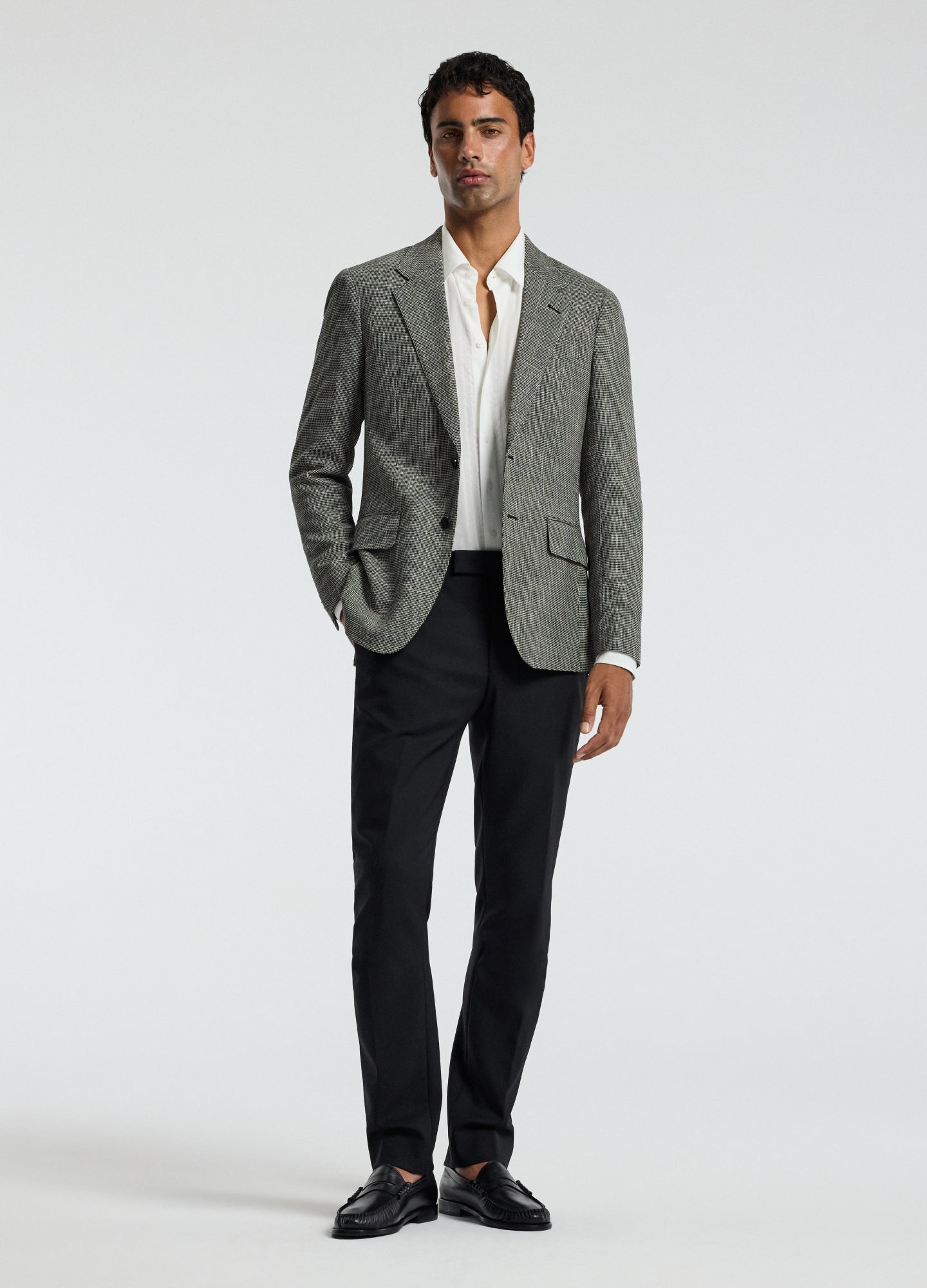 Gridmesh Blazer Basalt