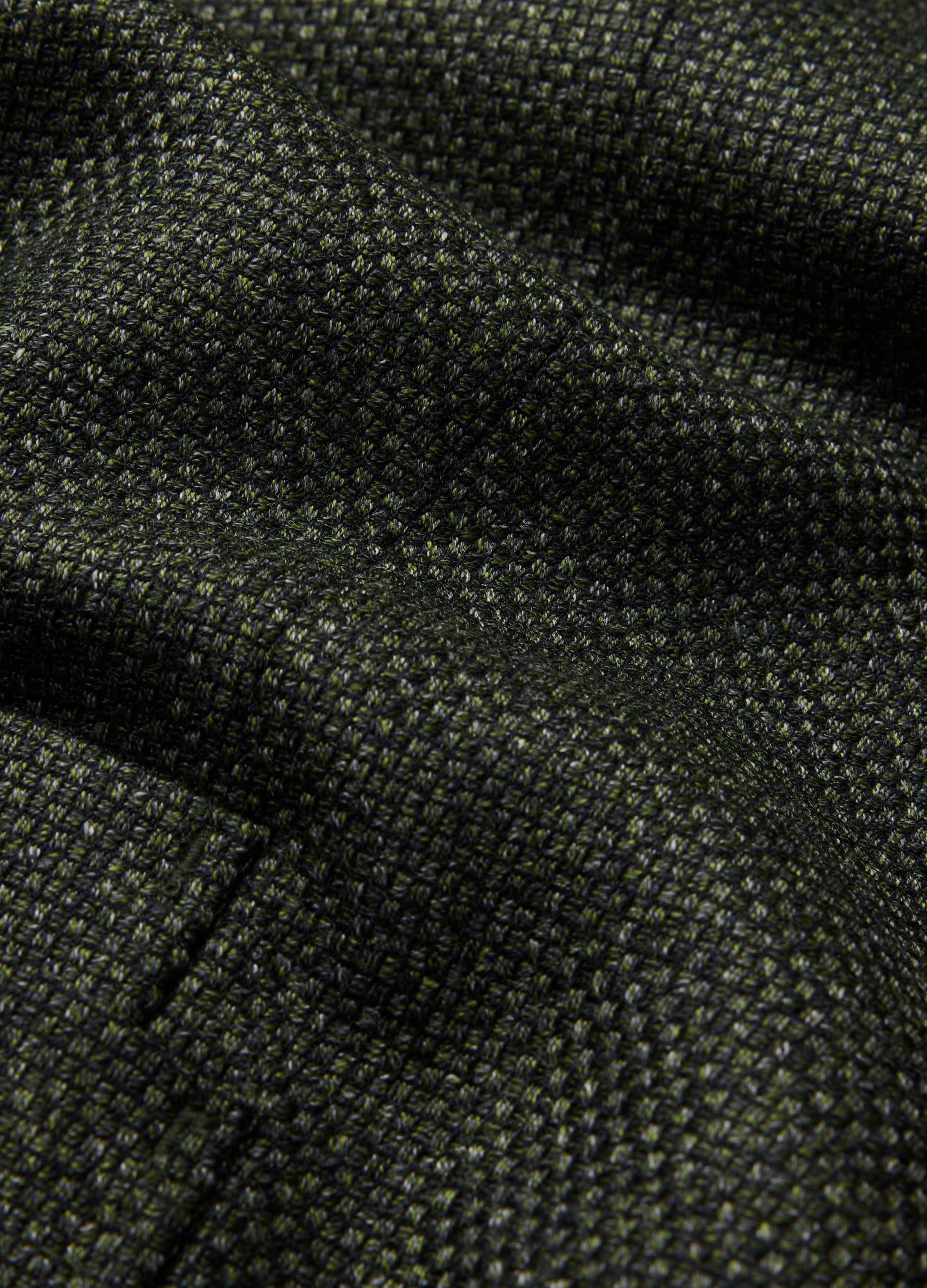 Hopsack Wool Blazer Khaki