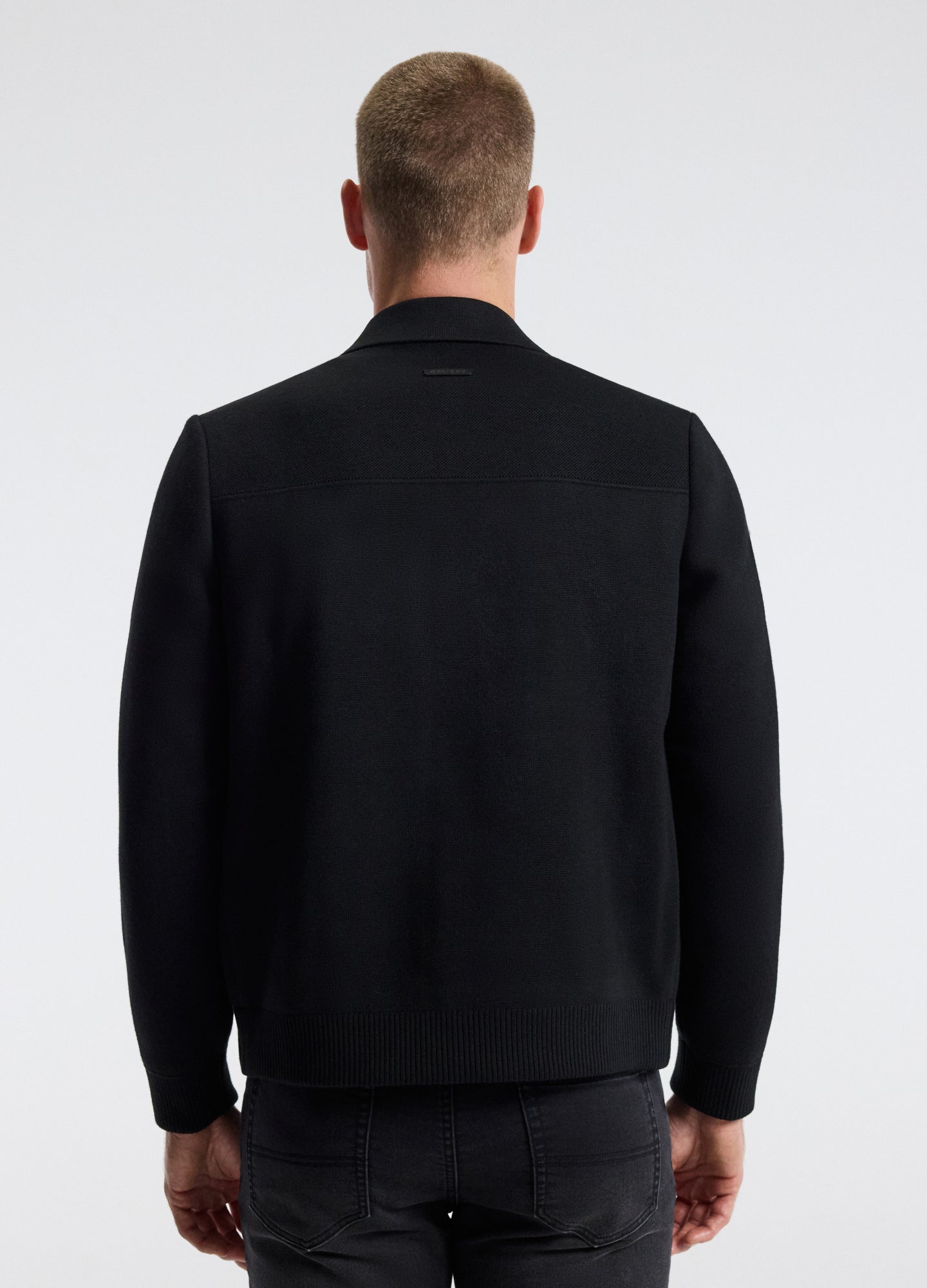 Milano Knit Jacket Black