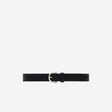 Leather Rivet Belt Black