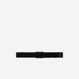 Braided Elastic Belt Black