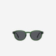 David Beckham Round Frame Sunglasses Green