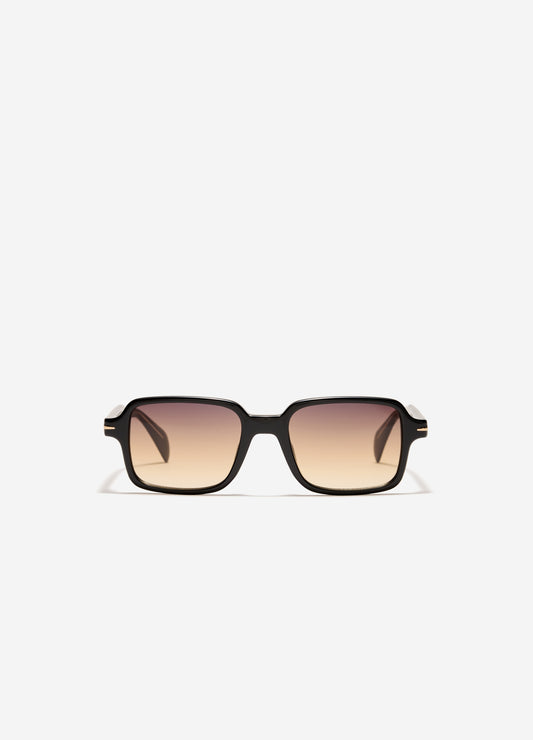David Beckham Square Frame Sunglasses Black