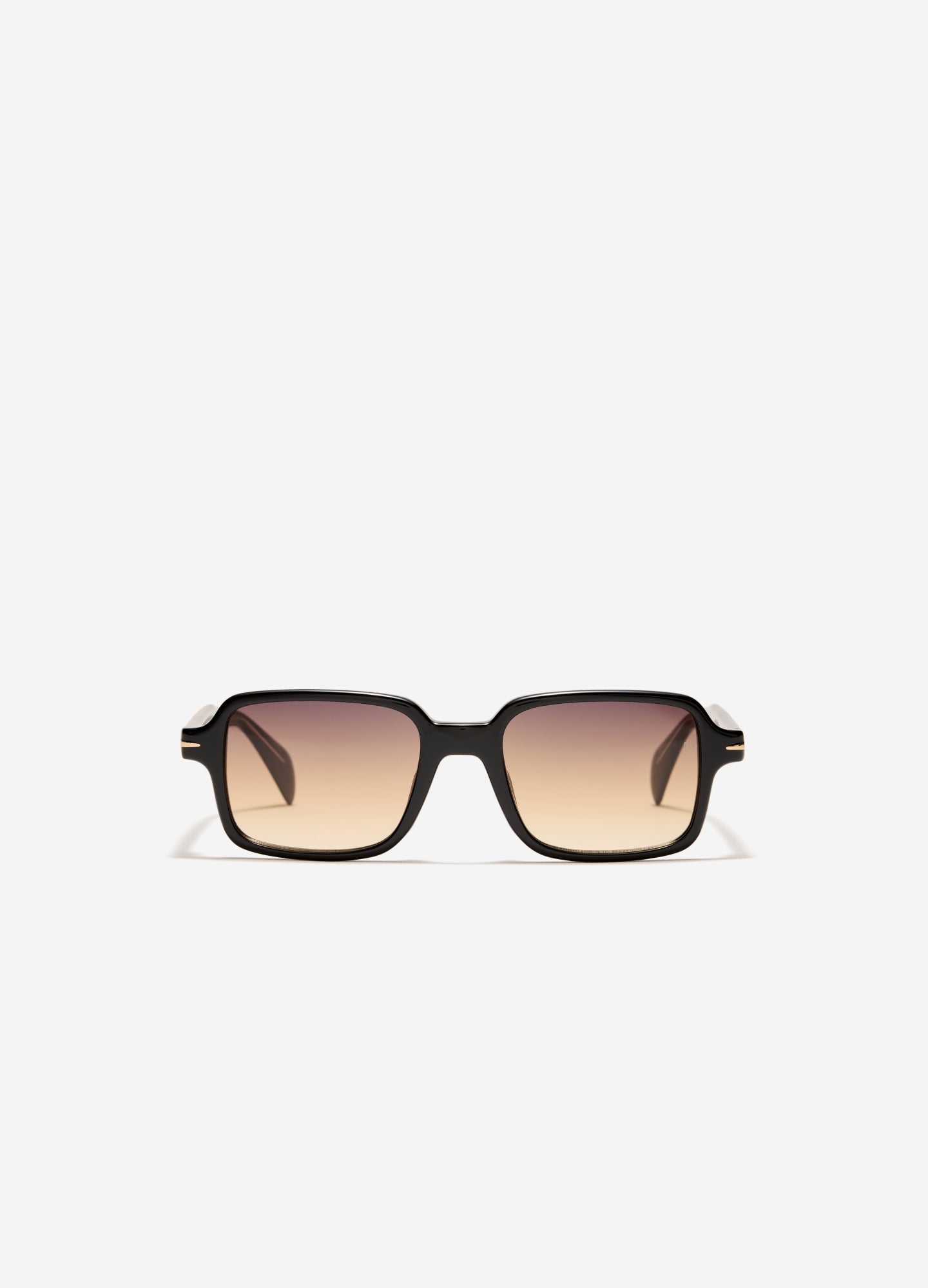 David Beckham Square Frame Sunglasses Black