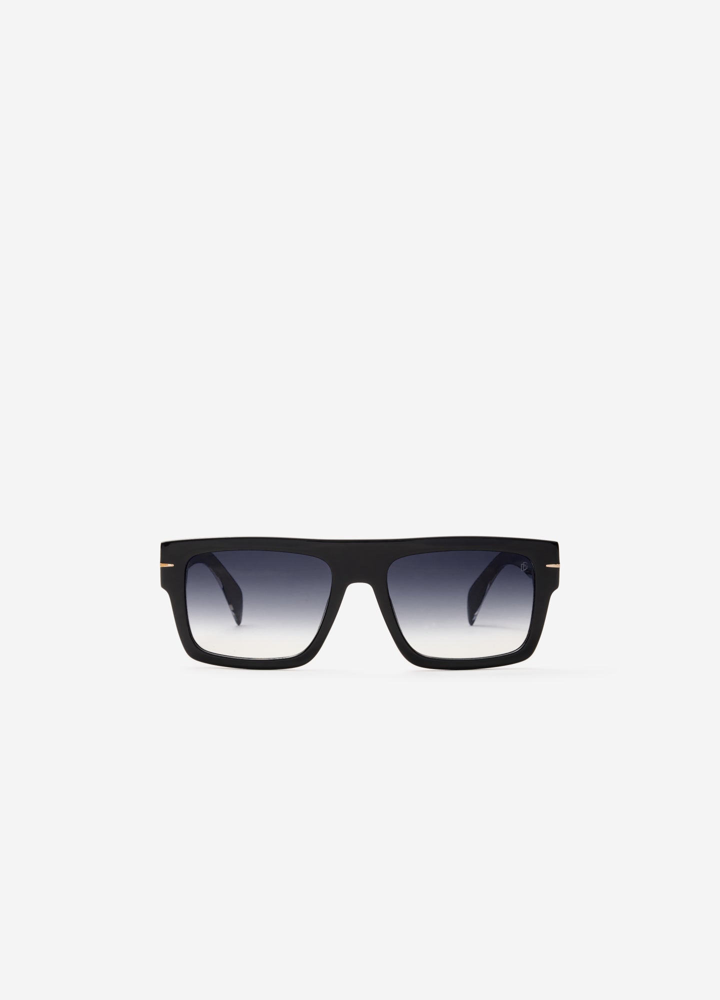 David Beckham Flat Top Sunglasses Black