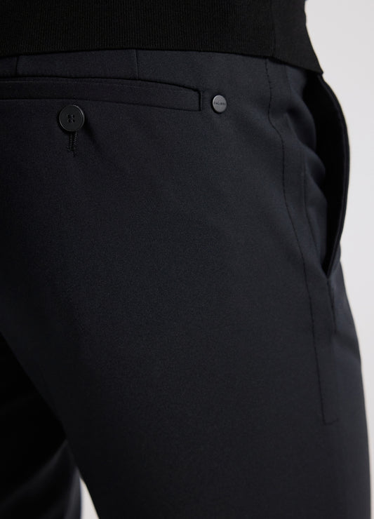 Tech Cotton Stretch Slim Pant Black