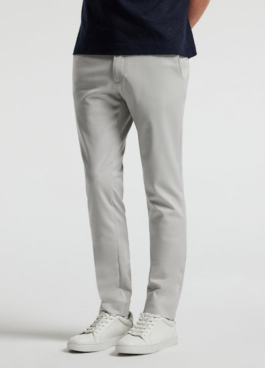 Tech Cotton Stretch Slim Pant Salt