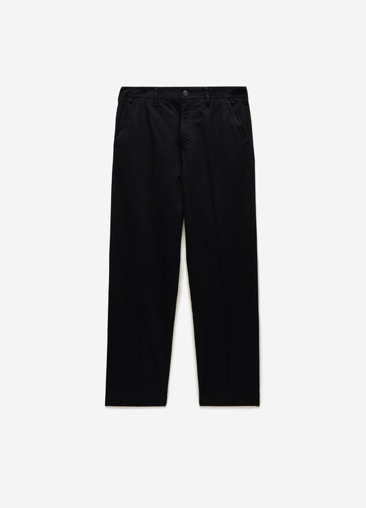 Loose Fit Denim Pants Black
