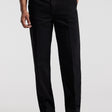Loose Fit Denim Pants Black