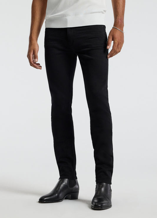 Skinny Fit Denim Jeans Black