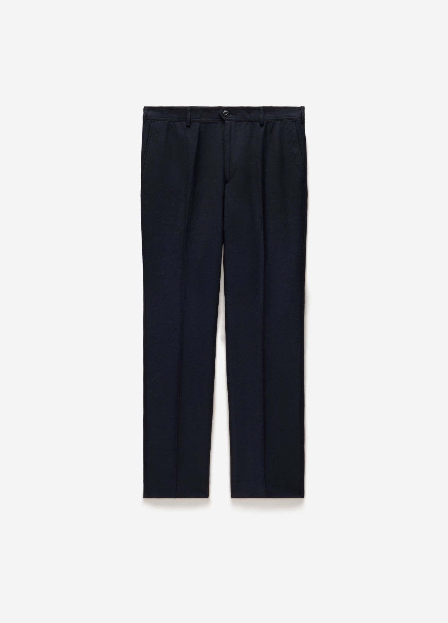 Linen Blend Pants Navy