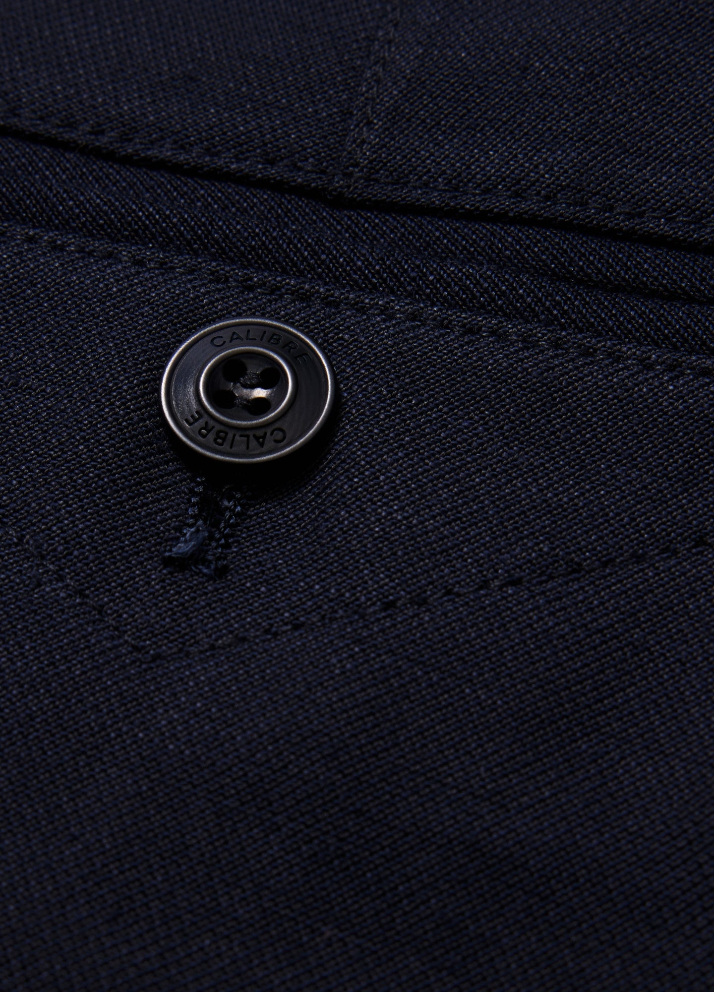 Linen Blend Pants Navy
