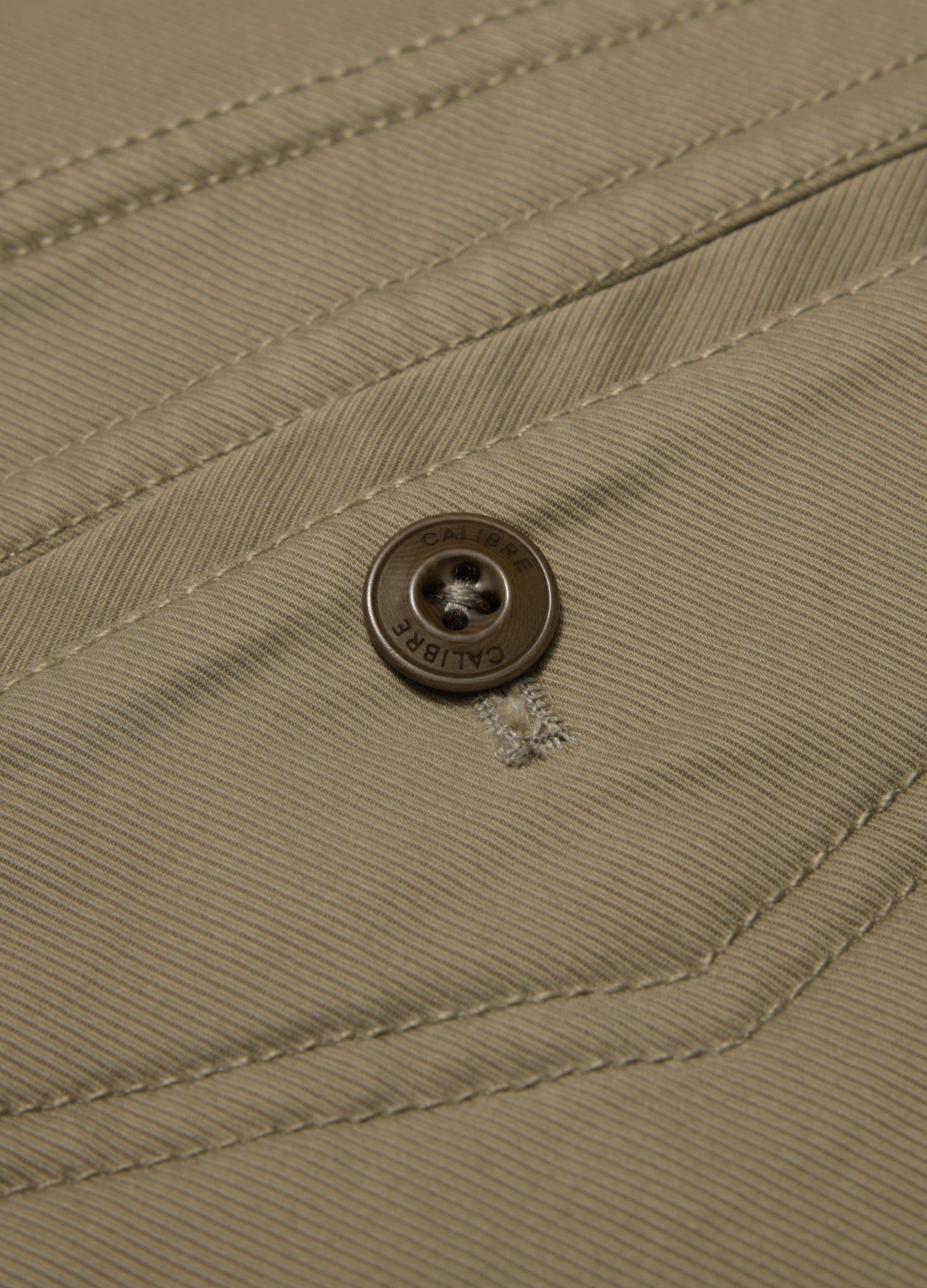 Slim Cotton Lyocell Chino Pants Walnut