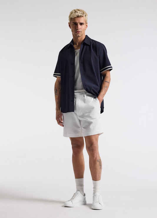 Tech Cotton Shorts White