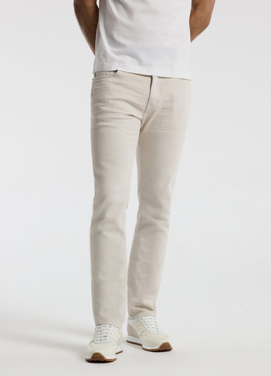 Skinny Fit Overdyed Jeans Natural