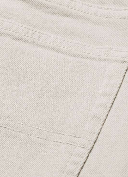 Skinny Fit Overdyed Jeans Natural
