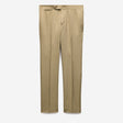 Slim Stretch Textured Pants Tan