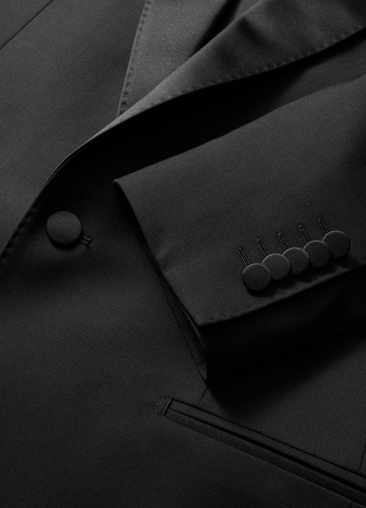 Tuxedo Jacket Black