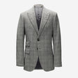 Glen Check Suit Jacket Grey