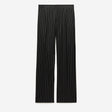 Pinstripe Pants Black