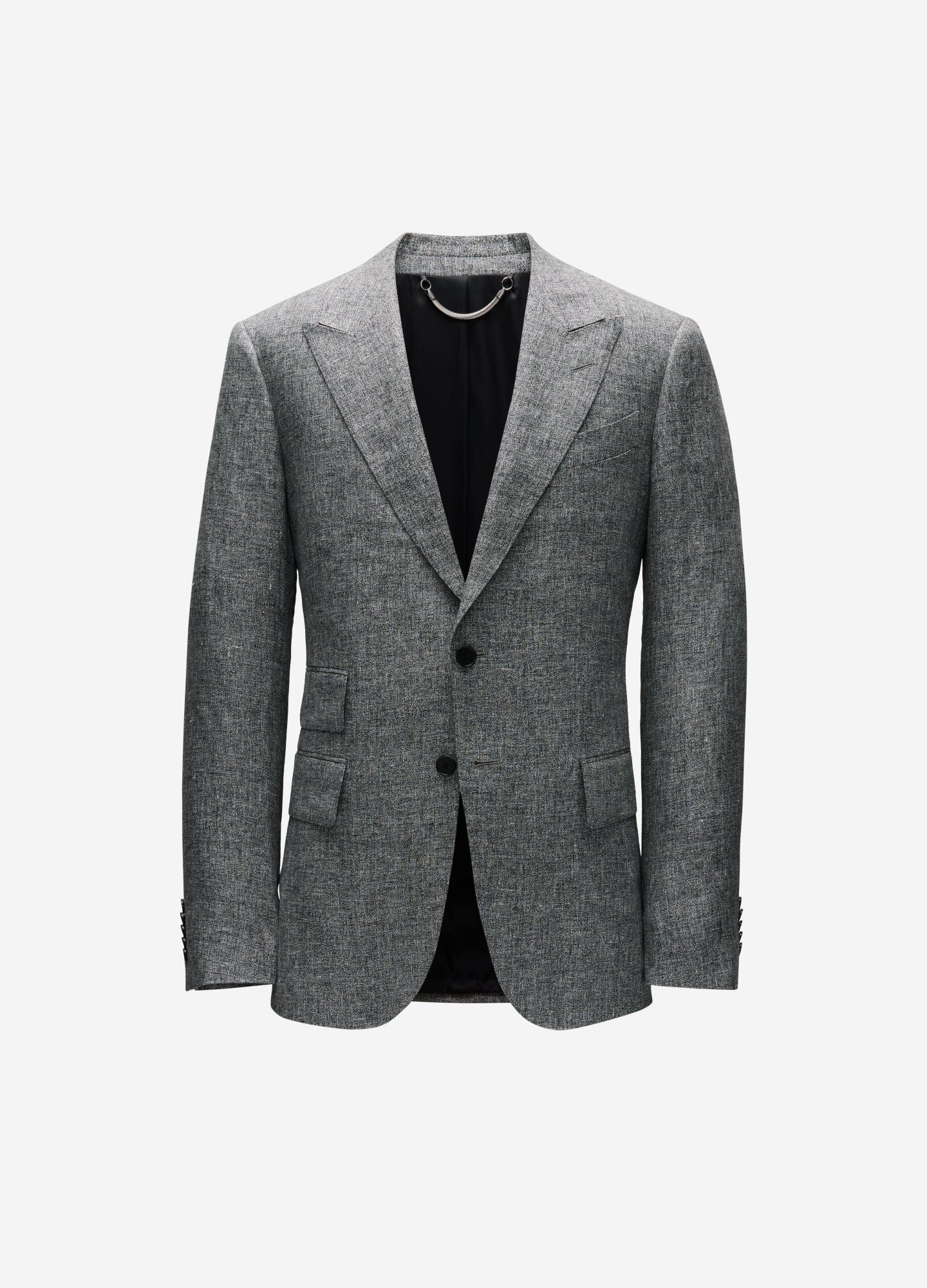 Melange Linen Suit Jacket Iron
