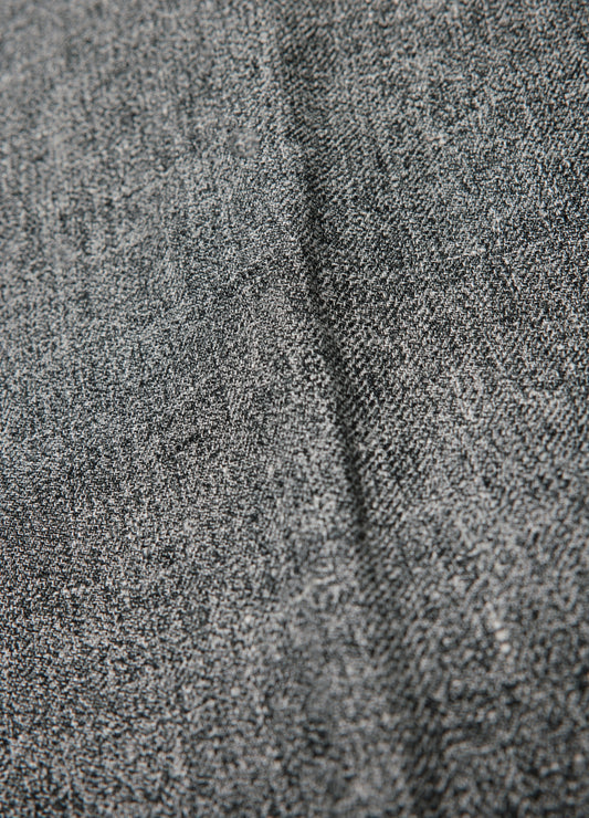 Melange Linen Suit Pants Iron