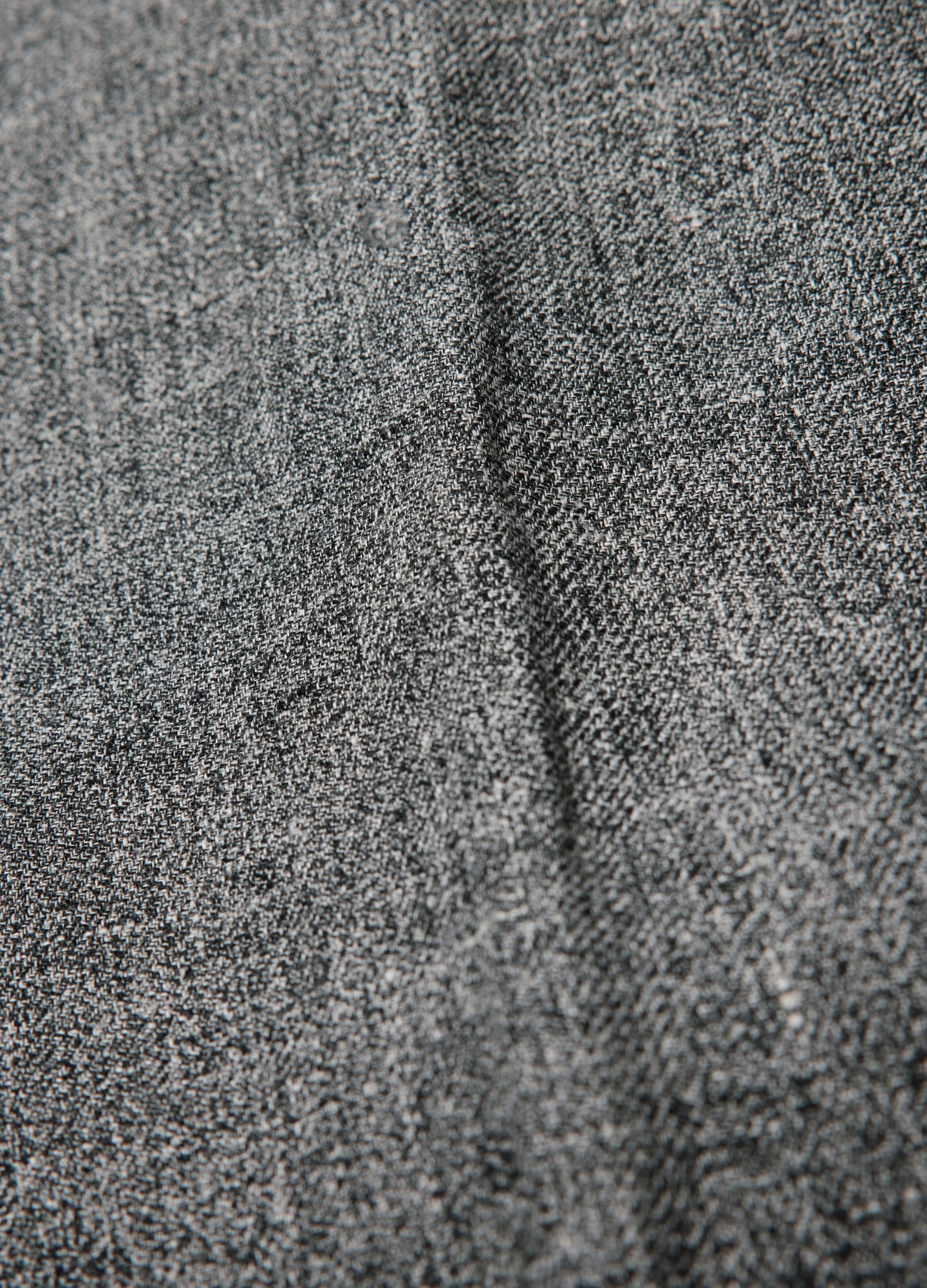 Melange Linen Suit Pants Iron