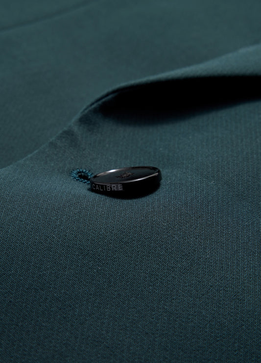 Double Crepe Suit Jacket Hunter Green