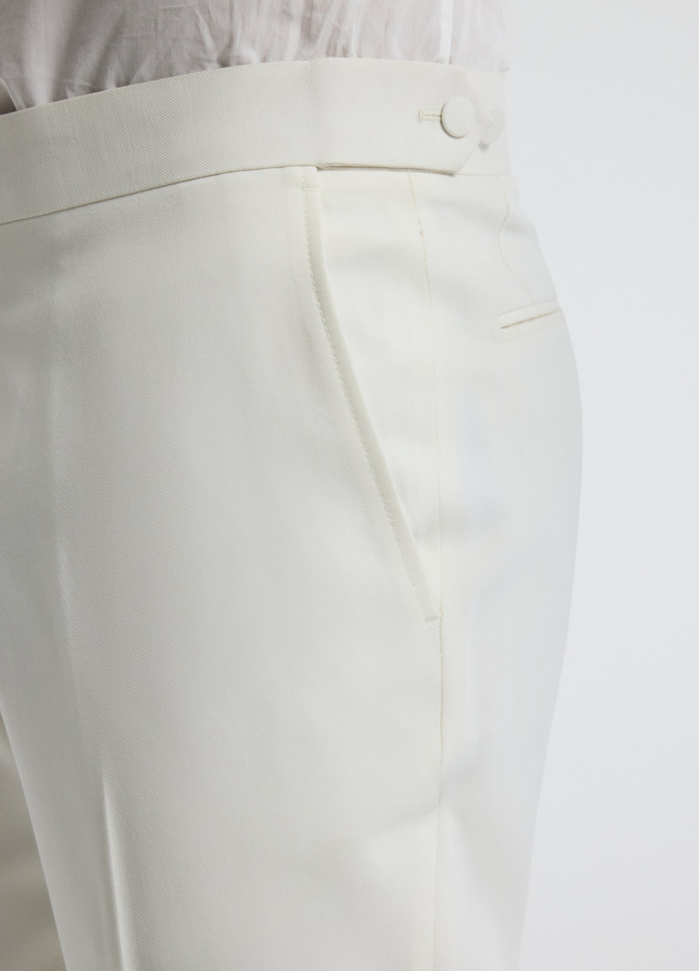 Tuxedo Pants Ivory
