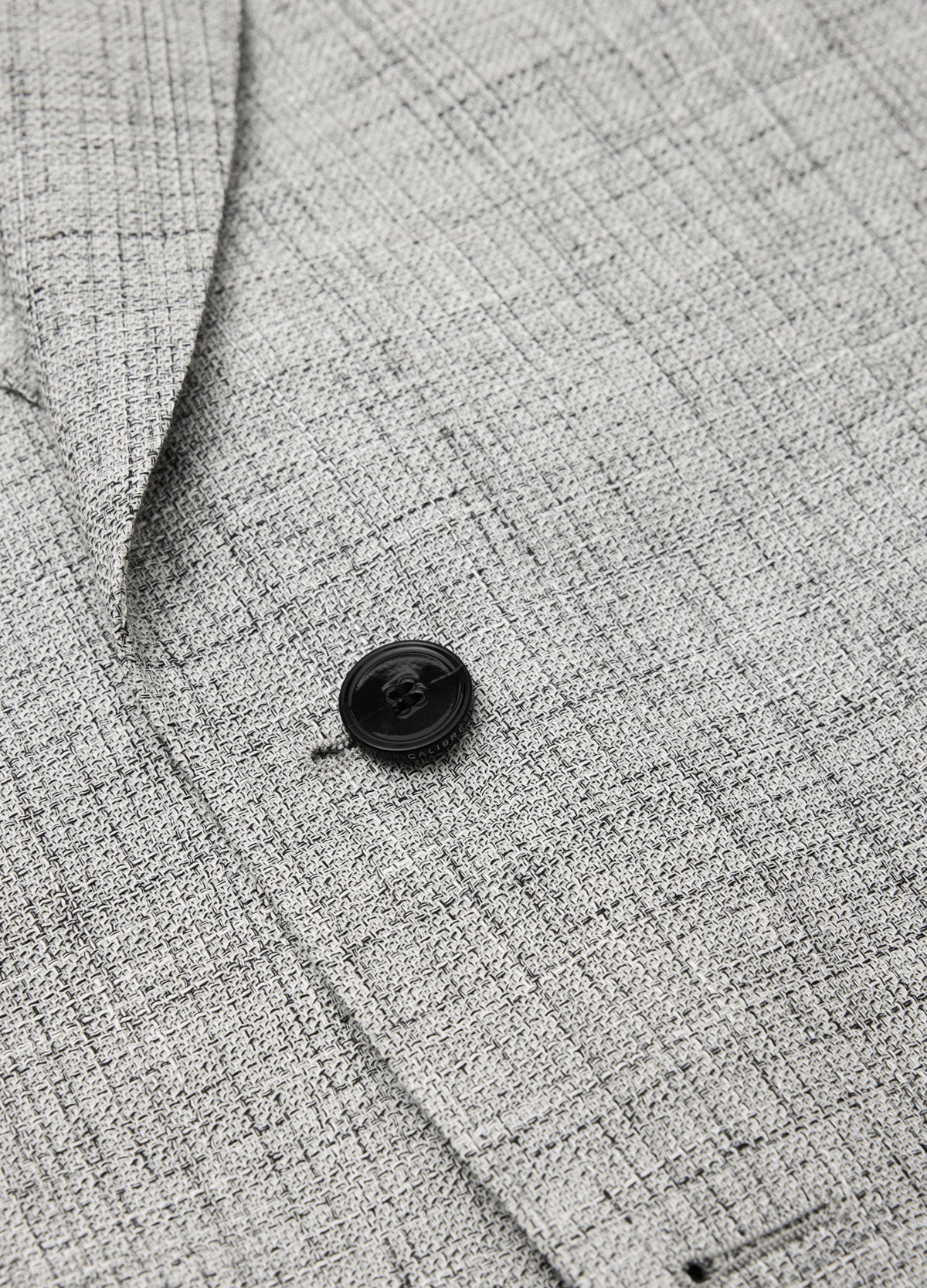 Crossweave Suit Jacket Silver