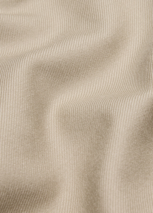 Straight Leg Wool Pants Sand