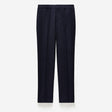 Tailored Shadow Check Suit Pants Navy