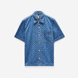 Monogram Denim Shirt Blue