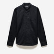 Washed Linen Shirt Black