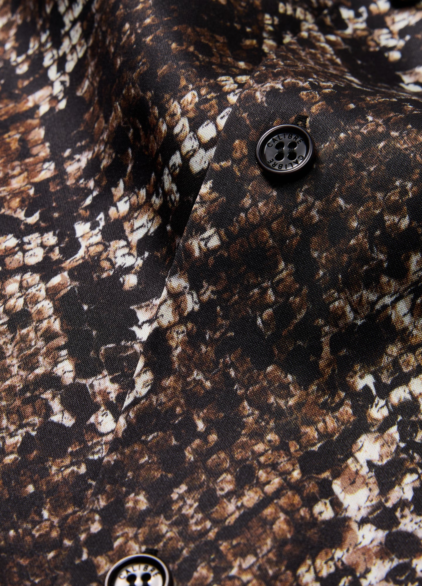 Relaxed Camp Collar Shirt Chocolate