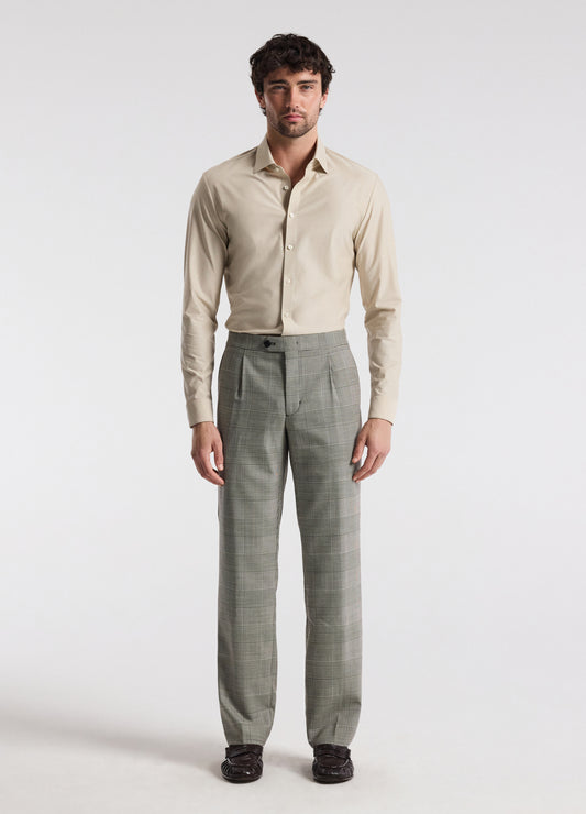 Precision Stretch Twill Shirt Natural