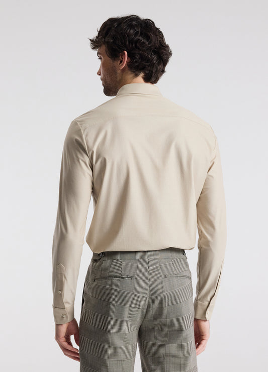 Precision Stretch Twill Shirt Natural