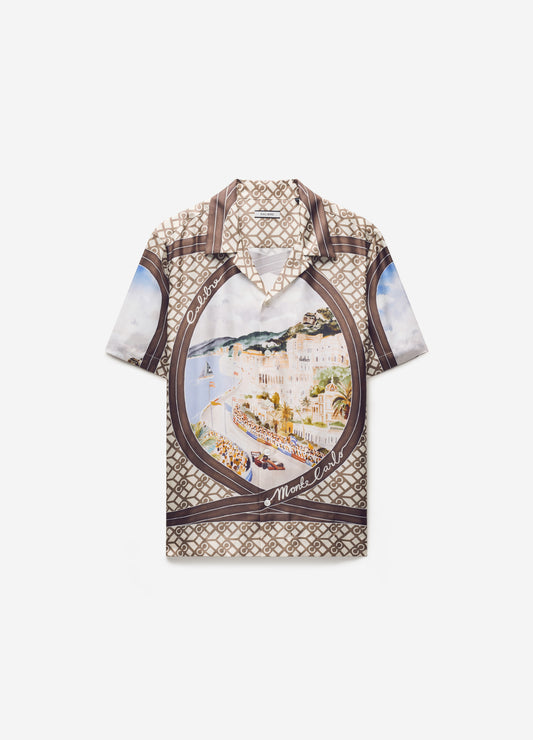 Monte Carlo Silk Shirt Natural